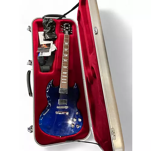 Used Gibson SG Standard HP COBALT BLUE FADE Solid Body Electric Guitar COBALT BLUE FADE