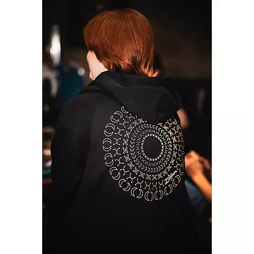 Zildjian Limited Edition 400th Anniversary Zip Up Hoodie X Large Black