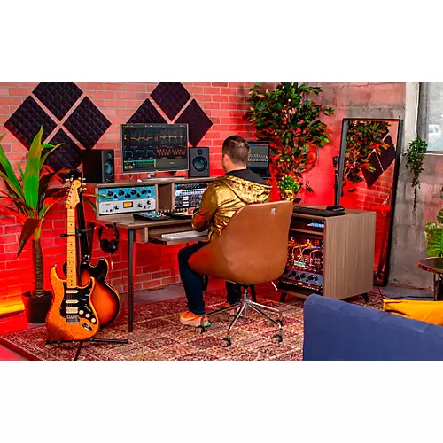 Gator Frameworks GFW-ELITEDESK Elite Furniture Series Main Desk Dark Walnut