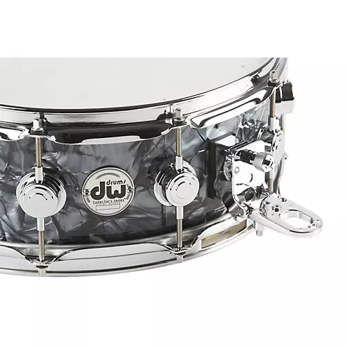 DW Collector's Series FinishPly Snare Drum Black Galaxy with Chrome Hardware 14x5.5