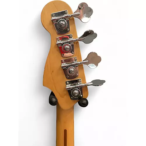 Used 2004 Fender Standard Precision Bass Blue Electric Bass Guitar Blue