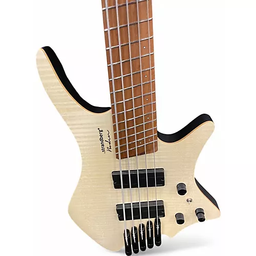 Used strandberg Boden Original 5 NATURAL FLAME Electric Bass Guitar NATURAL FLAME