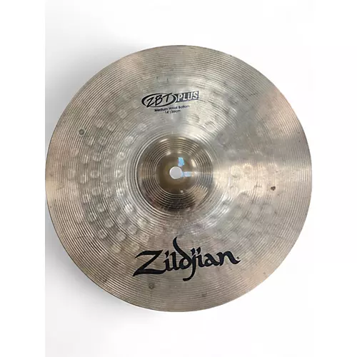 Used Zildjian 14in zbt plus hi hat pair Cymbal 33