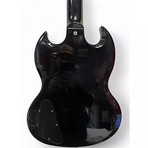 Used 2008 Gibson SG Standard Ebony Solid Body Electric Guitar Ebony