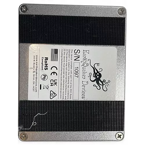 Used EarthQuaker Devices Disaster Transport Modulated Delay Effect Pedal