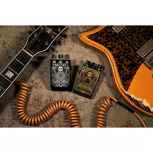 Beetronics FX Nectar Tone Sweetener Babee Series Overdrive & Fuzz Effects Pedal Black Anodized