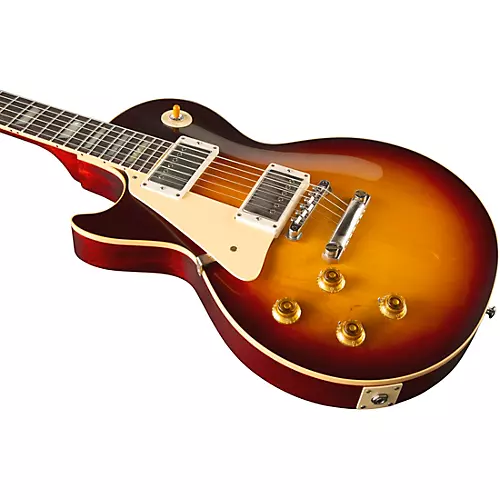 Gibson Custom 1958 Les Paul Standard Reissue VOS Left-Handed Electric Guitar Washed Cherry Sunburst