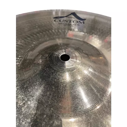 Used Zildjian 20in A Custom Medium Ride Cymbal 40