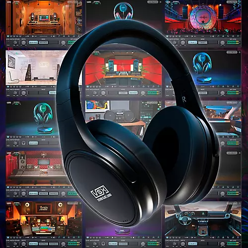 Steven Slate Audio VSX Modeling Headphones - Essentials Edition Black