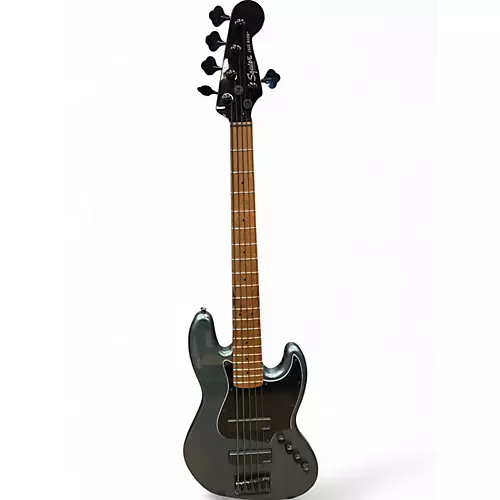 Used Squier CONT ACT J BASS HH V Green Mint Metallic Electric Bass Guitar Green Mint Metallic