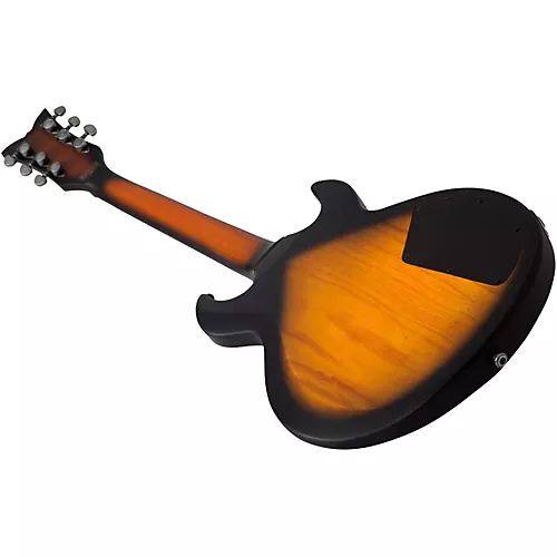 Schecter Guitar Research Zacky Vengeance S-1 6661 Left-Handed Electric Guitar Aged Natural Satin Black Burst