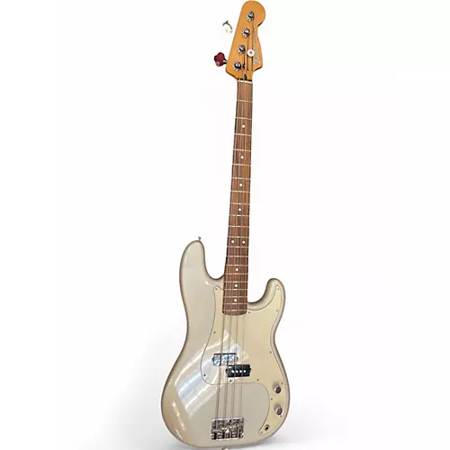 Used Fender 60th Anniversary Precision Bass Inca Silver Electric Bass Guitar Inca Silver
