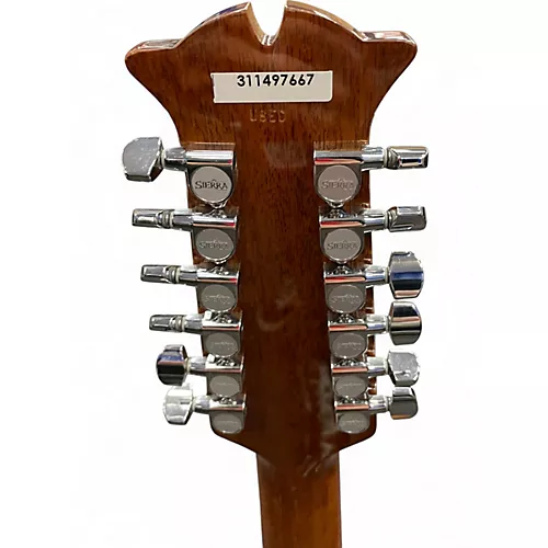 Used Sierra Northstar SS112CE Natural 12 String Acoustic Electric Guitar Natural