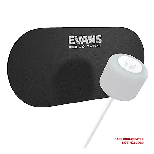 EVANS EQ Double Bass Drum Patch Black