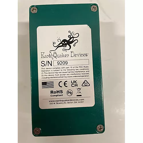 Used EarthQuaker Devices The Depths Optical Vibe Machine Effect Pedal