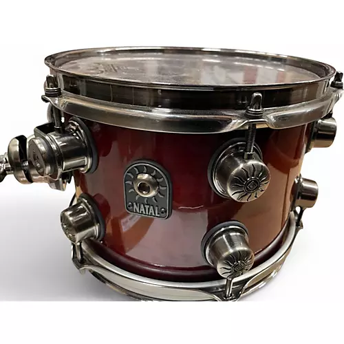 Used Natal Drums 10X7 Original Series Walnut Sunburst Drum Sunburst 175