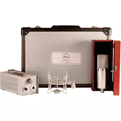Peluso Microphone Lab P-49 Large Diaphragm Condenser Tube Microphone Kit Nickel