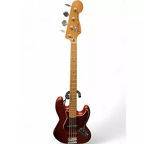 Used Fender Player Plus Active Jazz Bass BURNT CANDY APPLE RED Electric Bass Guitar BURNT CANDY APPLE RED