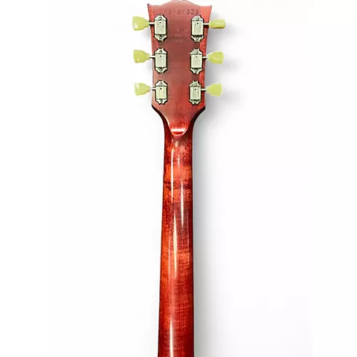 Used 2012 Gibson 1970S Les Paul Tribute Left Handed RED  Electric Guitar RED