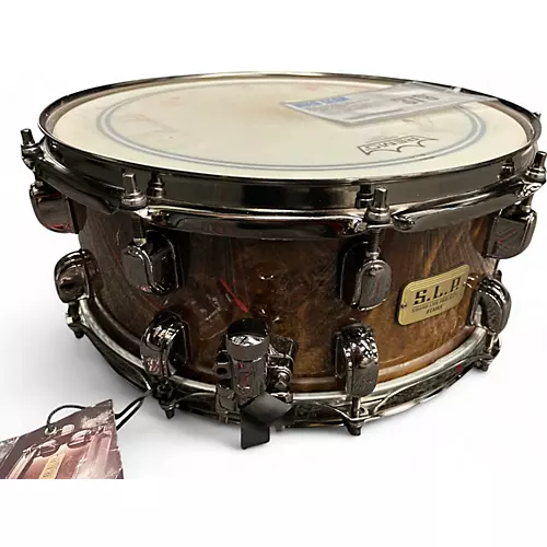 Used TAMA 6in S.L.P. G-Maple Snare Drum 14 x 6 in. MAPLE Drum MAPLE 22
