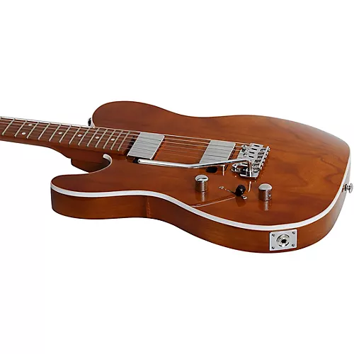 Schecter Guitar Research PT Van Nuys Left-Handed Electric Guitar Gloss Natural Ash
