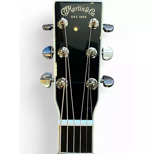 Used Martin D35JC Johnny Cash Black Acoustic Guitar Black