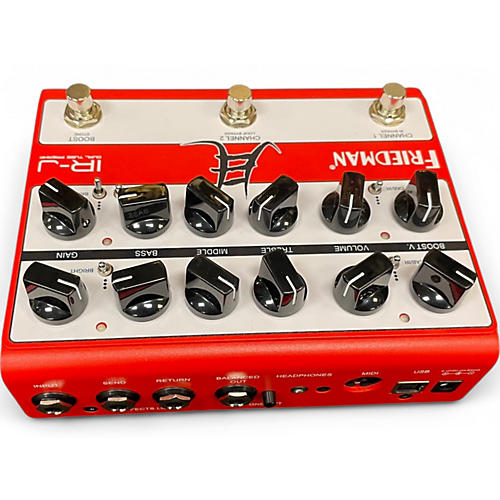Used Friedman IRJ Dual Tube Jake E Lee Signature Dual-Tube Preamp Guitar Preamp