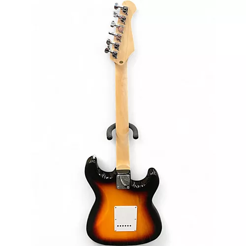 Used Donner DTC100SLH 3 Tone Sunburst Electric Guitar 3 Tone Sunburst