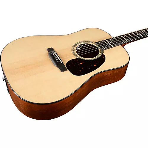Martin D-16E 16 Series Mahogany Dreadnought Acoustic-Electric Guitar Natural