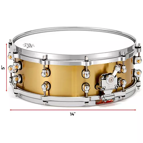 Pearl Reference One 3mm Brass Snare Drum 14 x 6.5 in.