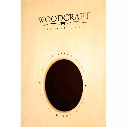 MEINL Woodcraft Series String Cajon with Makah Burl Frontplate Makah Burl