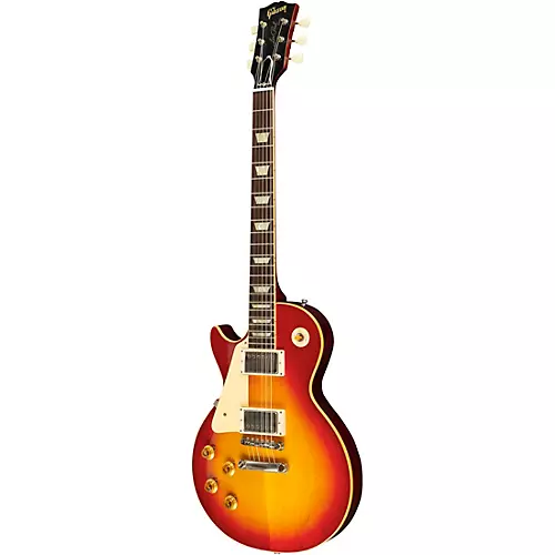 Gibson Custom 1958 Les Paul Standard Reissue VOS Left-Handed Electric Guitar Washed Cherry Sunburst
