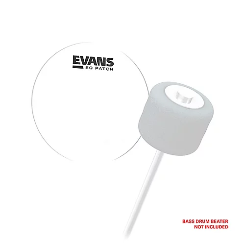 EVANS EQ Bass Drum Patch Black