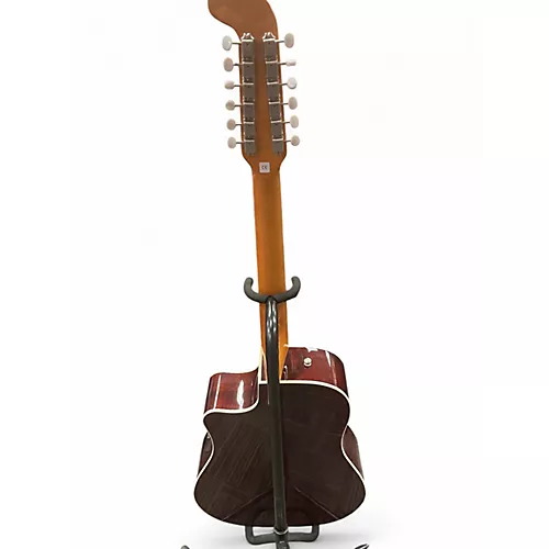 Used Fender Villager SCE Natural 12 String Acoustic Electric Guitar Natural