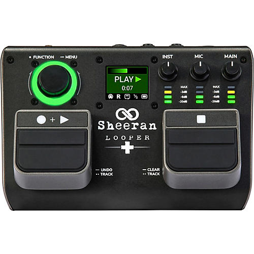 Sheeran Looper Looper + Dual-Track Looper Pedal Black