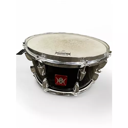Used Yamaha 6X13 Oak Musashi Snare TRNSPARENT  BLACK Drum TRNSPARENT  BLACK 12