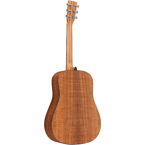 Martin DX1E X Series Left-Handed Dreadnought Acoustic-Electric Guitar Figured Mahogany