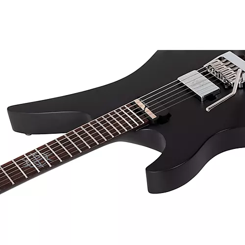 Schecter Guitar Research Synyster Gates Custom- 6 TR-S Headless Left-Handed Electric Guitar Satin Black