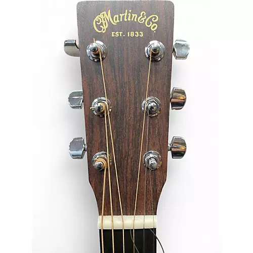 Used Martin D10E Natural Acoustic Electric Guitar Natural