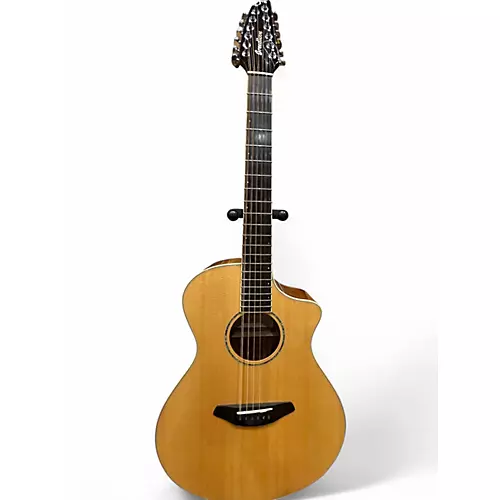 Used Breedlove Studio-12 Natural 12 String Acoustic Electric Guitar Natural
