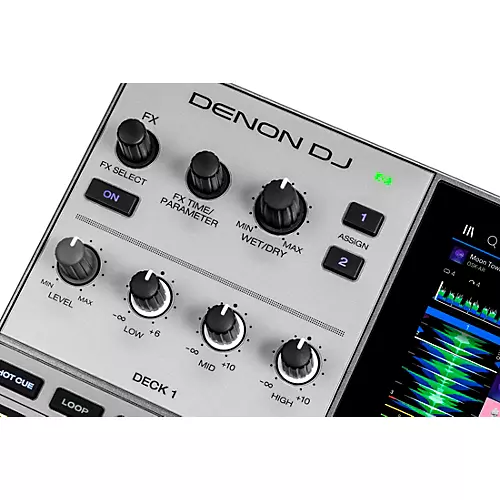 Denon DJ PRIME GO+ Professional 2-Channel Standalone DJ System With Bluetooth