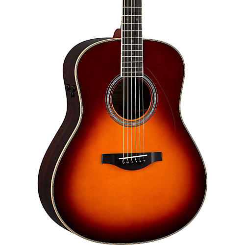 Yamaha LL-TA TransAcoustic Jumbo Concert Acoustic-Electric Guitar Brown Sunburst
