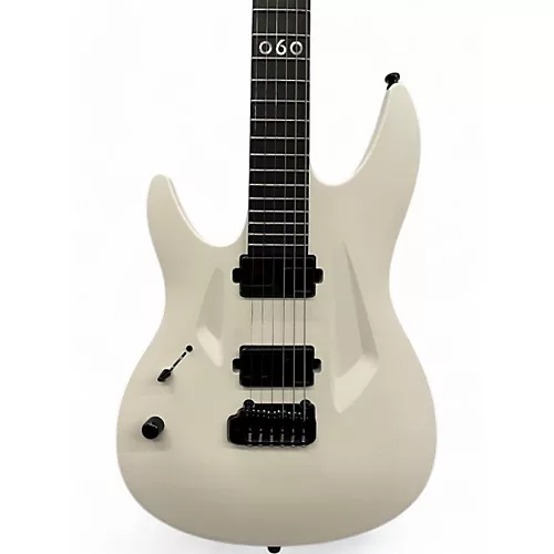 Used Aristides 060R White Electric Guitar White