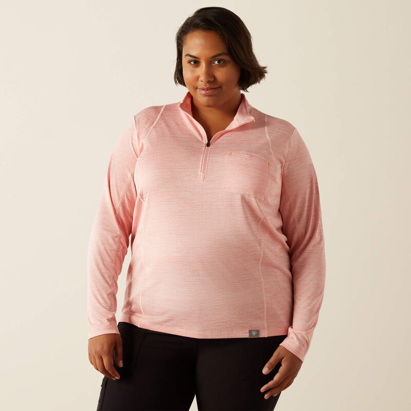 Rebar Evolution 1/2 Zip Top