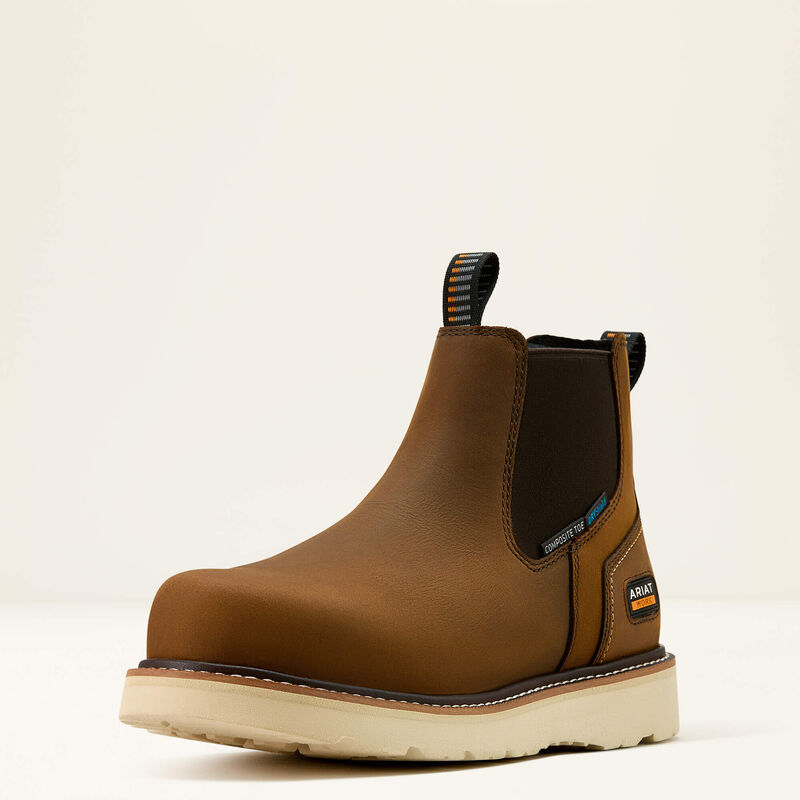 Rebar Wedge Chelsea Waterproof Composite Toe Work Boot