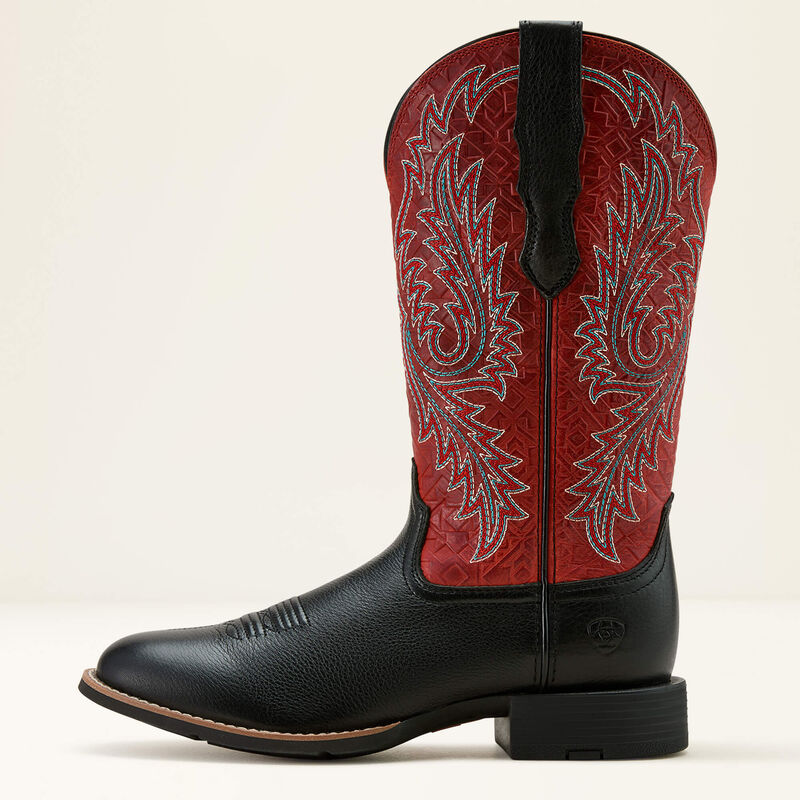 Round Up W Toe StretchFit Western Boot