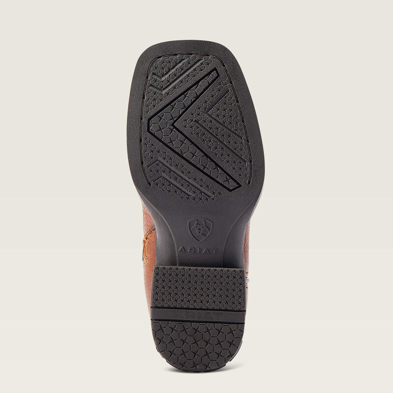 Round Up Wide Square Toe Easy Fit Western Boot