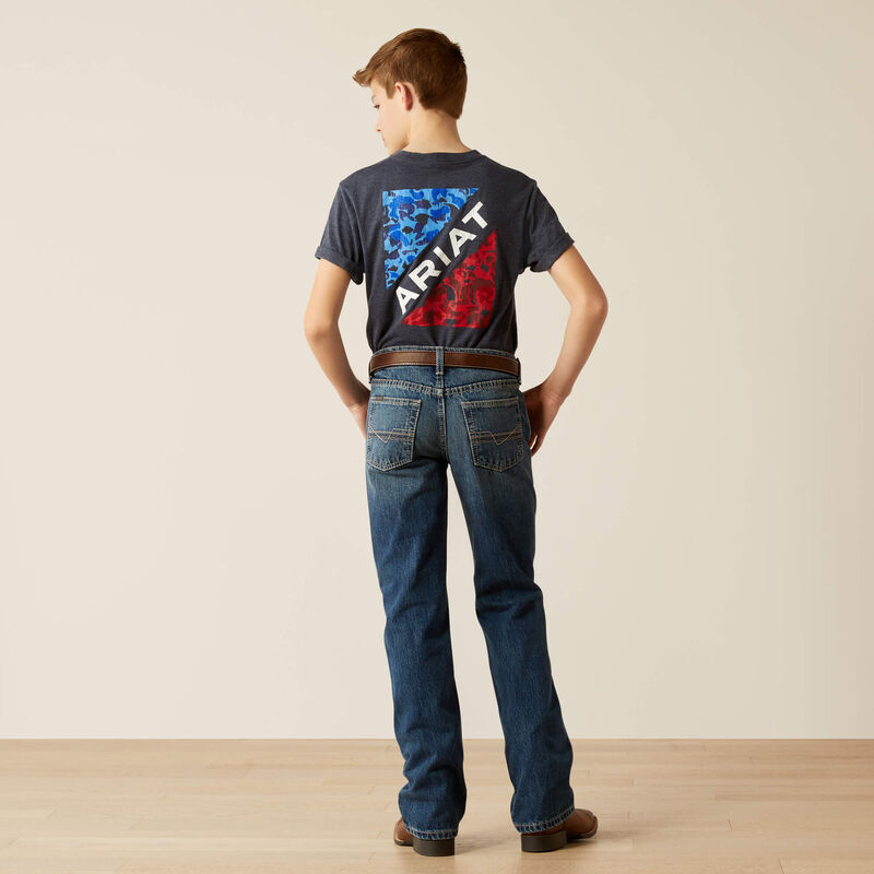B4 Relaxed Kelvin Boot Cut Jeans