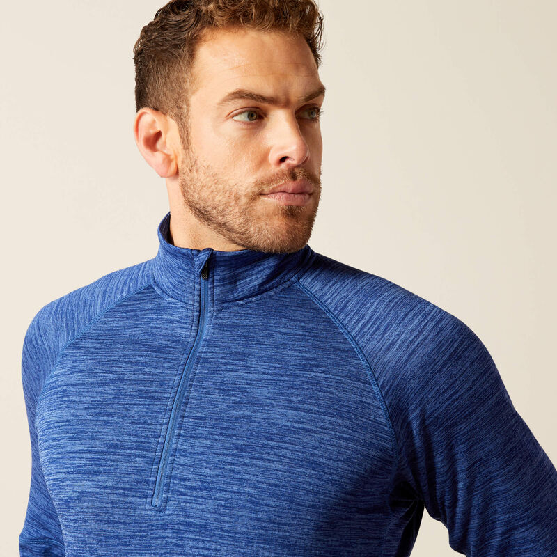 Rebar Gridwork Baselayer 1/4 Zip T-Shirt