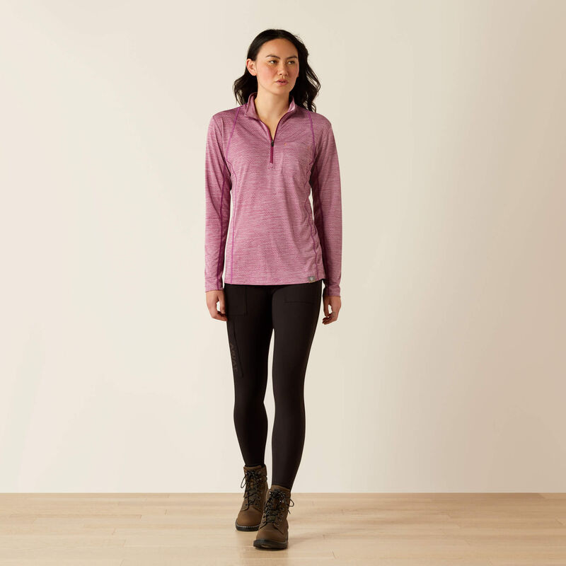 Rebar Evolution 1/2 Zip Top